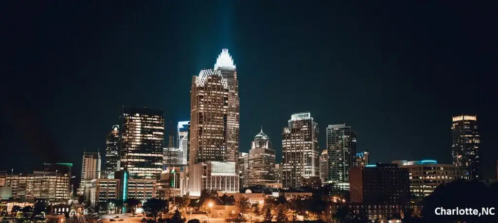 Charlotte nc skyline