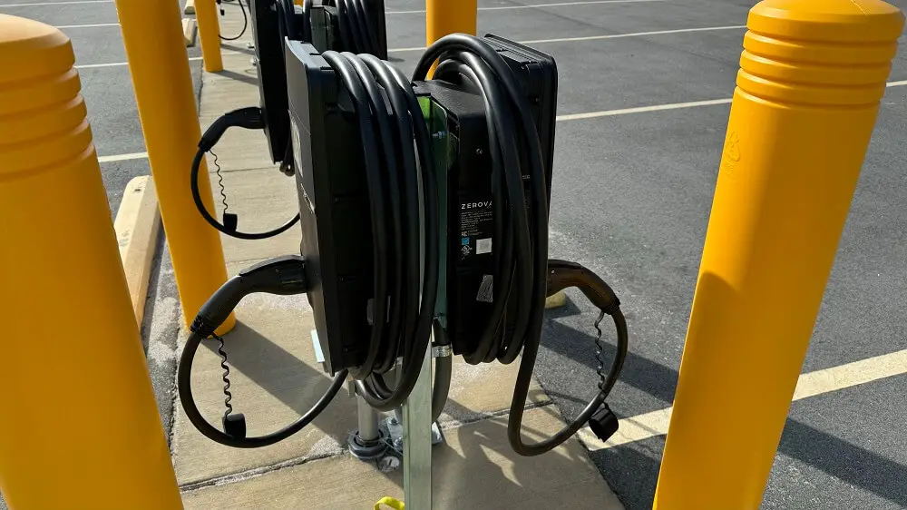 EV Charging Station Construction in Charlotte, NC 2 EV Charging station