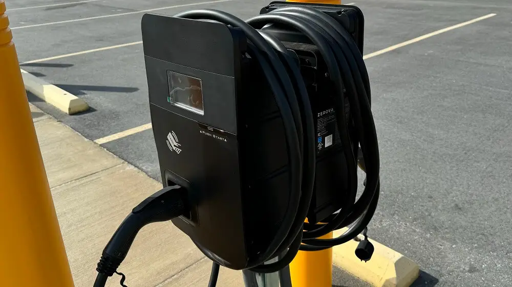 EV Charging Station Construction in Charlotte, NC 4 EV charging station