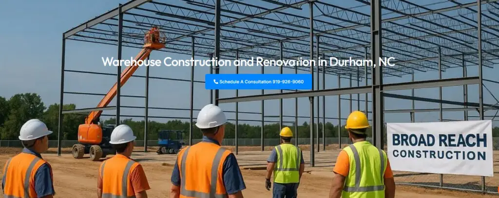 warehouse construction in Apex