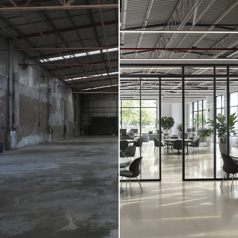 Design-Build Construction in Raleigh, NC 5 Office fit-out construction managrment in Lillington