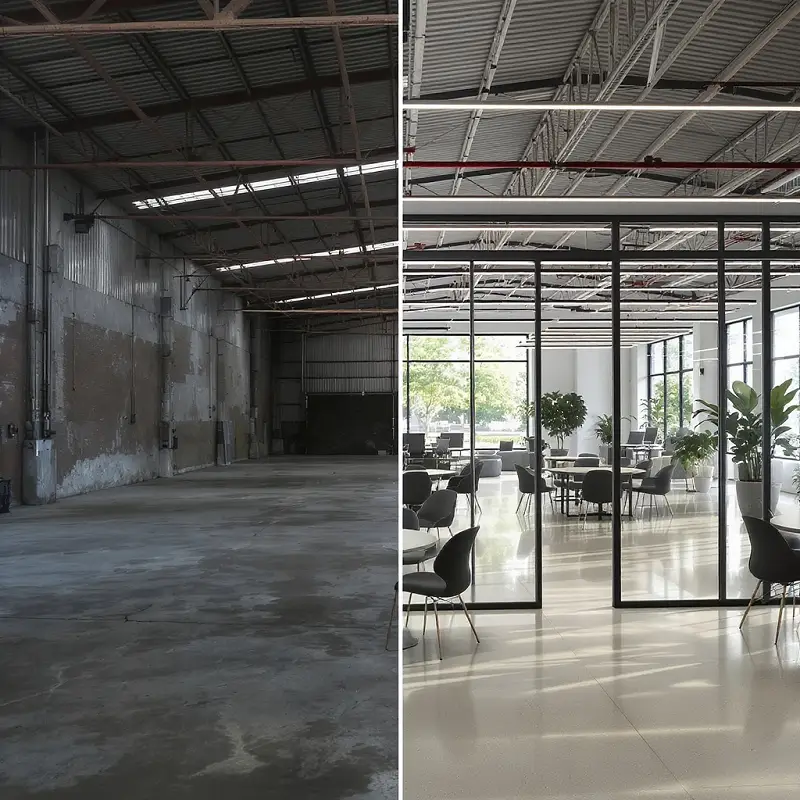 Office fit-out construction managrment in Lillington