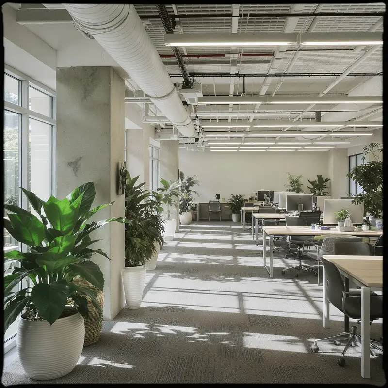 Office Fit-Out Contractors in Charlotte, NC 6 Energy efficient office interior designed by Broad Reach Construction in Wilkes Barre