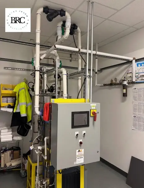 Design-Build Construction Services in North Carolina 9 Warehouse construction Utilities Room