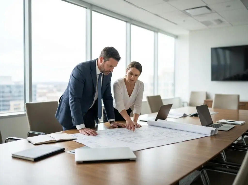 Healthcare Construction Management in Charlotte, NC 3 Professional planning meeting