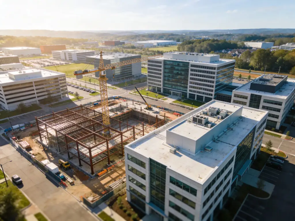 Commercial development projects in Raleigh North Carolina