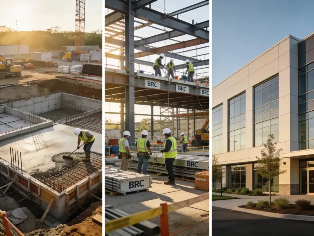 Commercial Construction Timeline in Lillington, NC 3 Different phases of commercial construction project in Lillington NC