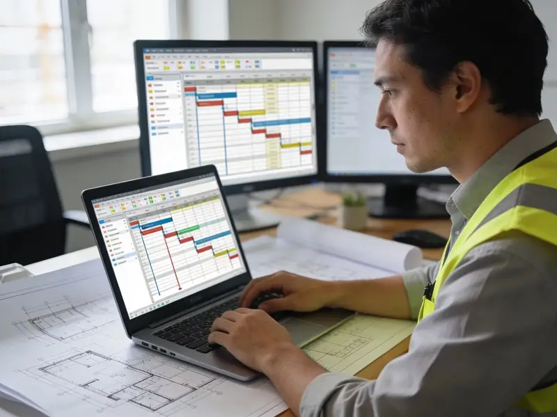 “Construction scheduling and timeline planning for Greensboro NC project”