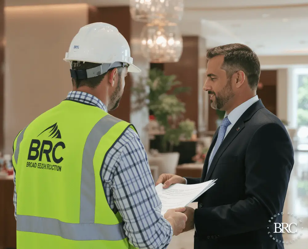 Quality control during a Charlotte hotel PIP renovation