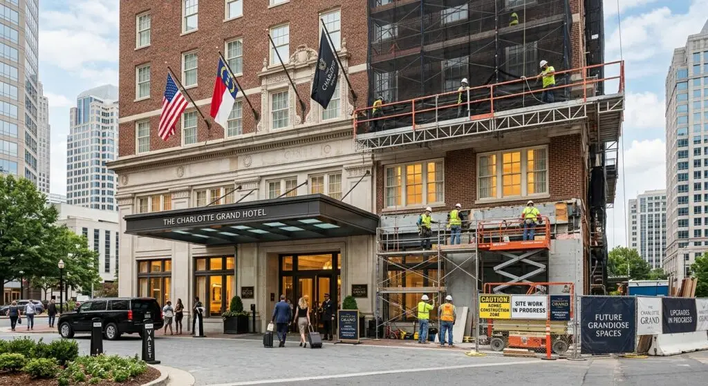 Hotel PIP renovation project in Charlotte, NC