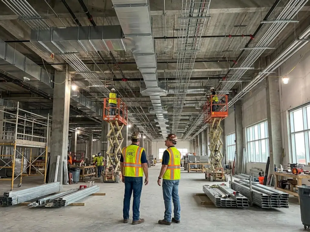 Industrial Construction Management in Charlotte, NC 13 Industrial equipment and building infrastructure coordination in Charlotte