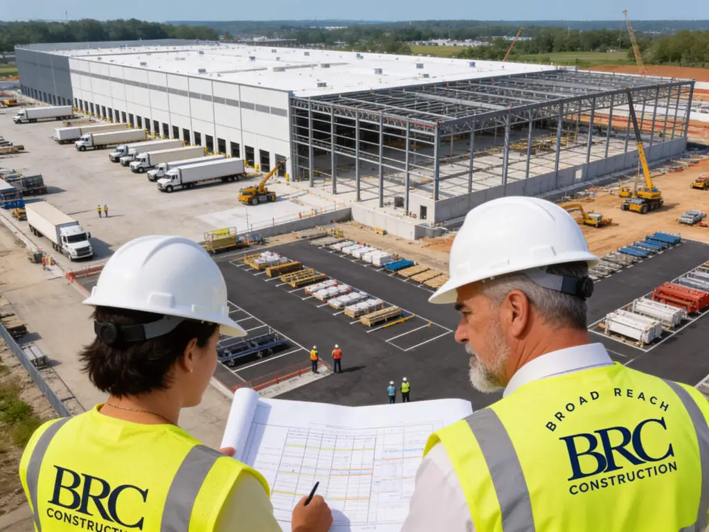 Warehouse project scheduling and construction management in Charlotte NC
